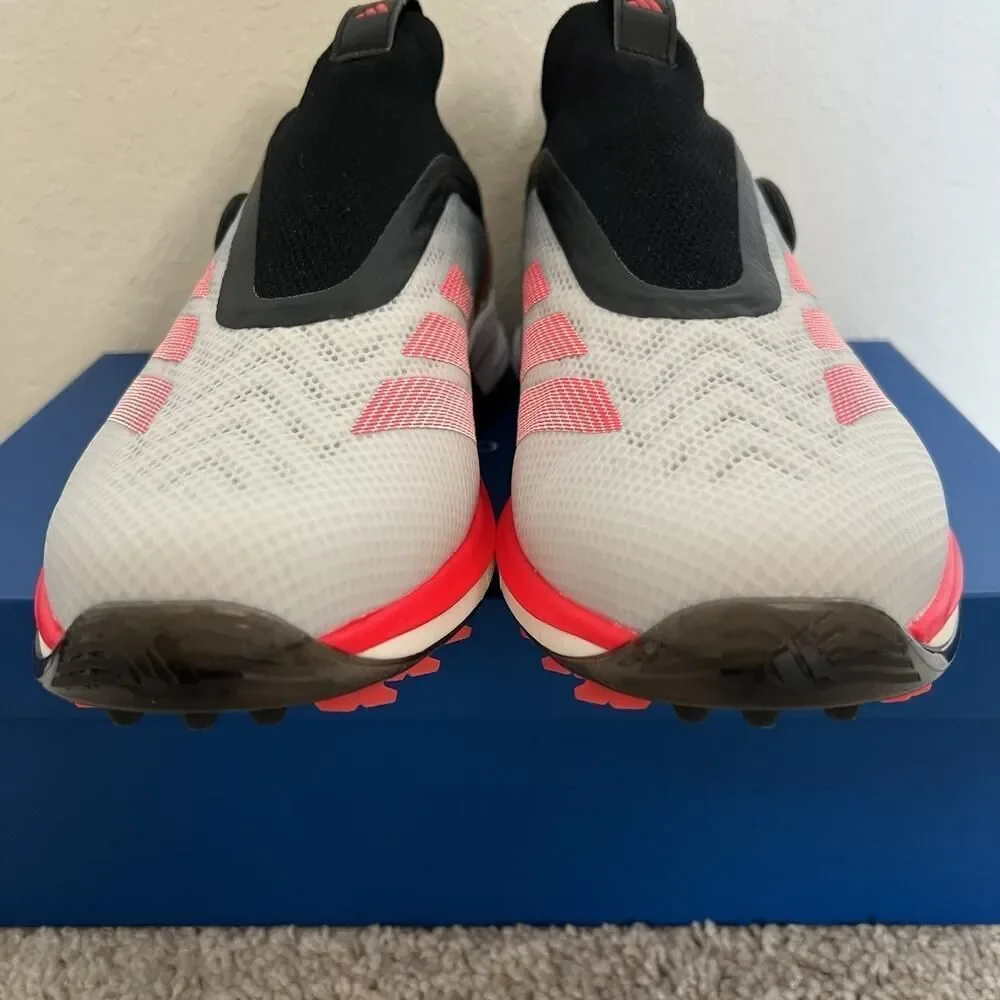 Adidas Adizero ZG BOA Golf Cloud White Lucid Red Cleats IH9896 Men Size 10.5 NWT